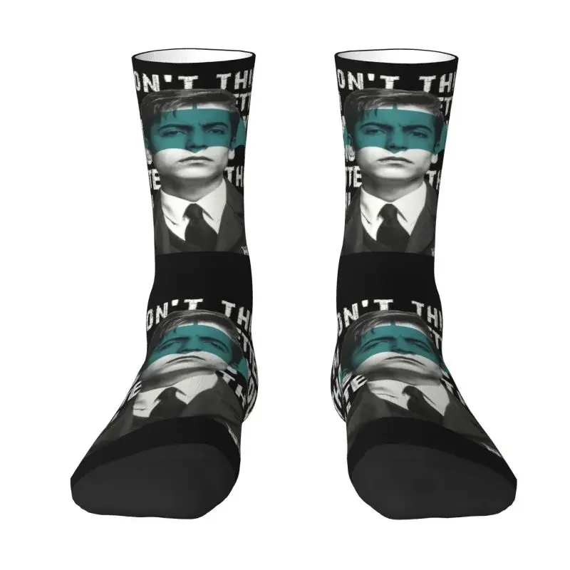 

The Umbrella Academy Klaus Men Women Crew Socks Unisex Kawaii TV Show Spring Summer Autumn Winter Dress Socks