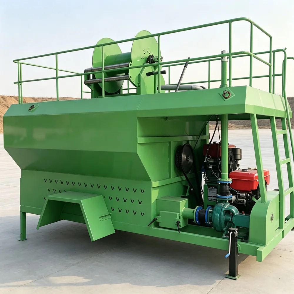 Grass Planting Hydroseeding Equipment With Efficient Coverage Technology for Large Lawn Development