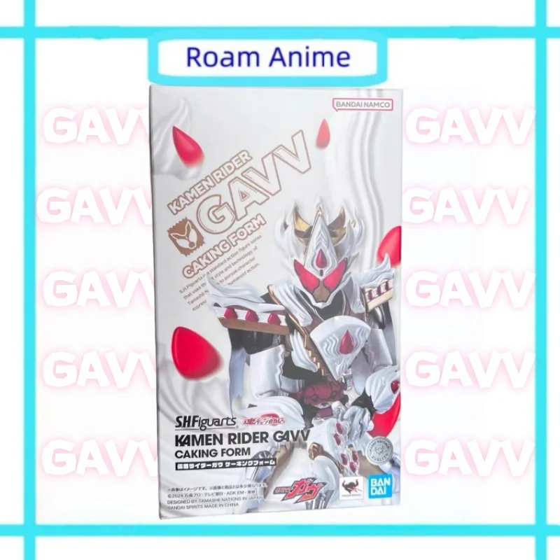 

Bandai Anime Figure SHF KAMEN RIDER GAVV Action Figures Toys Gifts for Children Collectible Spot Goods Model Ornaments Original