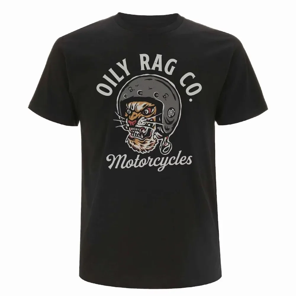 2026 New Winged Skull Helmet Motorcycle Culture Print Tshirt American Retro Biker Unisex Casual Short Sleeve Tee