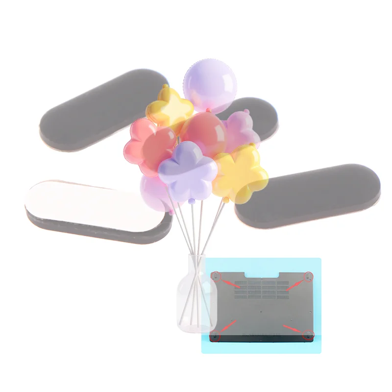 

Laptop Rubber Feet For Dell E7440 E7240 E7250 E7450 E7270 E7470 Bottom Shell Pad