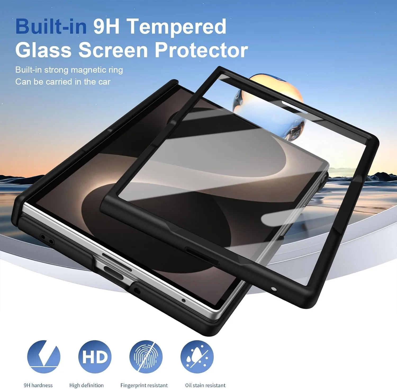 For Samsung Z Fold 8 Ultra Magsafe Case Built-in Screen Protector Skin Feel PC Full Body Cover for Samsung Galaxy Z Fold 8 7 6 5 view 5