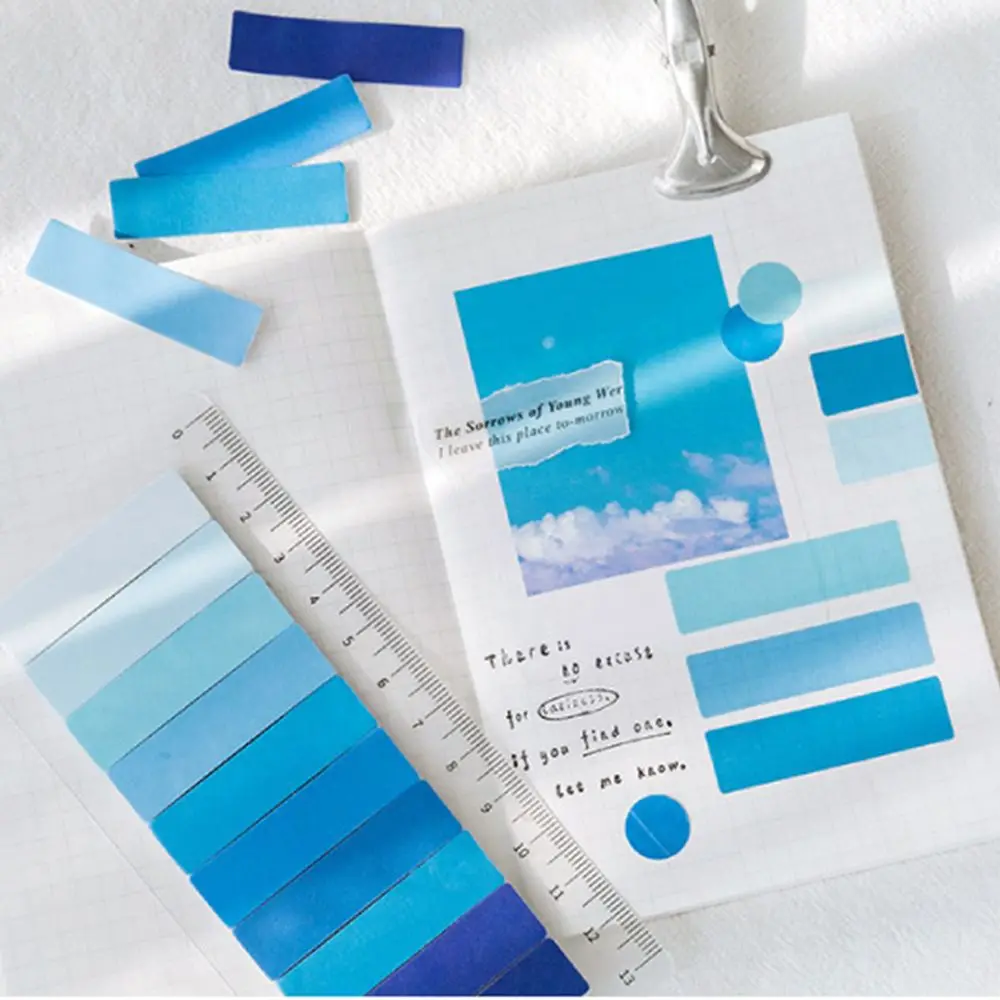 

Закладки для заметок, маркер-планировщик, наклейки, флажки, вкладки, блокнот, бумага радужного цвета, липкие блокноты для заметок, индексные наклейки, список дел