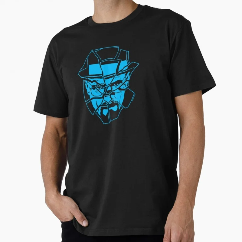 

Heisenberg Vintage Crime Movie Breaking Bad Gift t shirt 0506 Men's 100% cotton O-Neck Short Sleeve Graphic clothes All size tee
