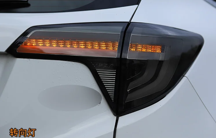 DK Motion Modified Car Led Tail Lights For Honda Vezel 2014-2019 Auto Parts Assembly