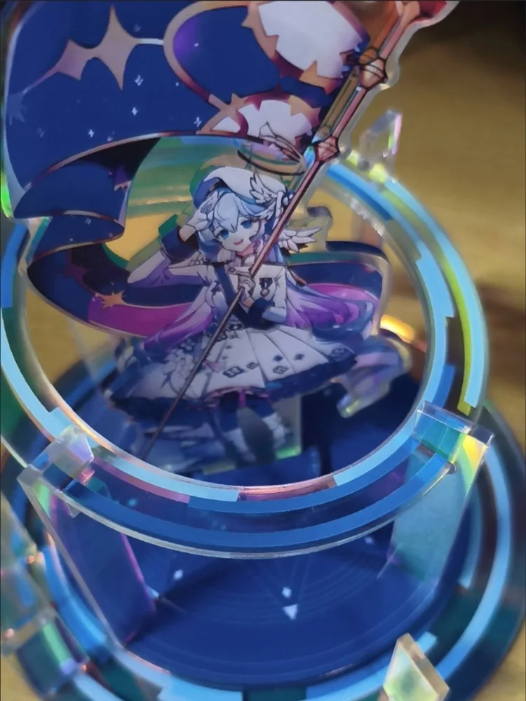 Honkai:Star Rail Roin are singing on a revolving stage Acrylic Figure Stand Model Plate DIY Desk Decor Ornaments For Fans Gifts