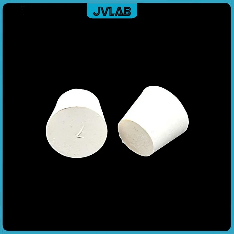 Rubber Stopper White Rubber Plug Big Flask Plug Resist High Without Hole  Temperatures & Corrosion Lab Supplies 1 Pcs