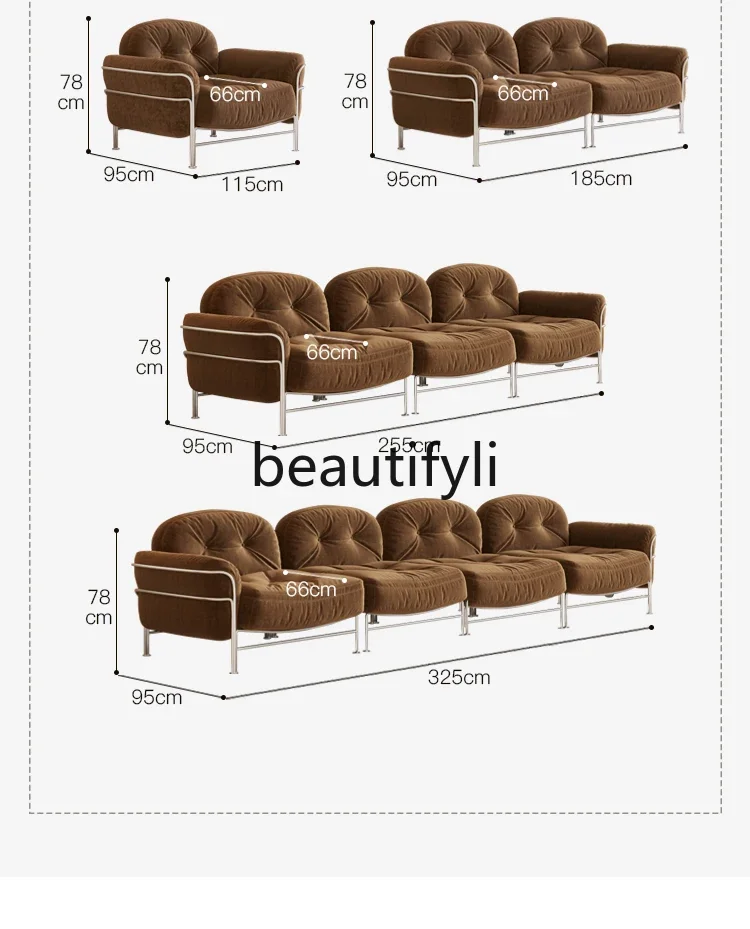 zqqSingle sofa chair, living room leisure chair, armchair medieval minimalist single chair
