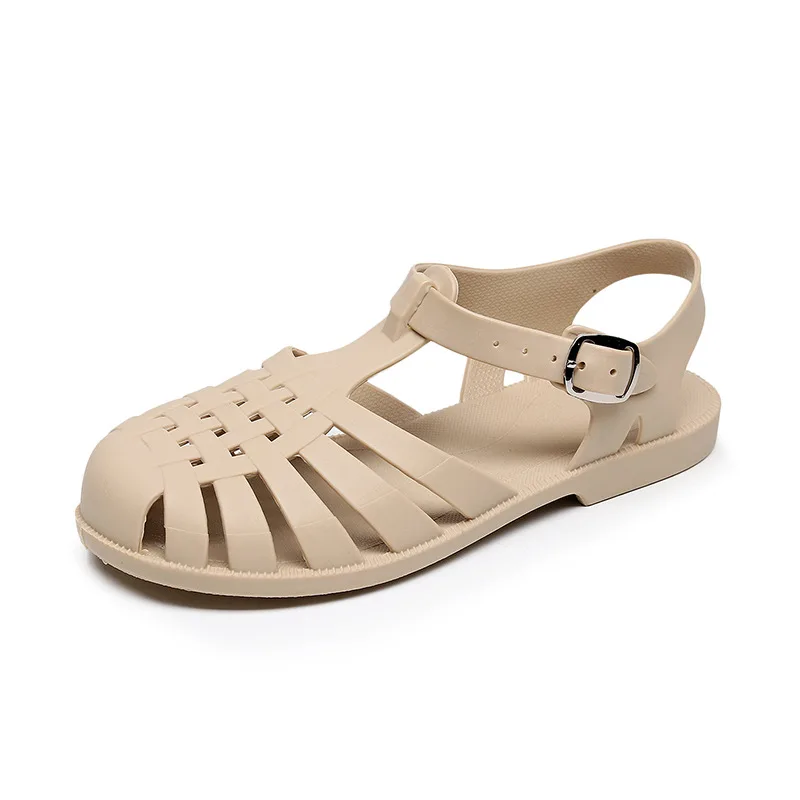 Summer Women Rubber Shoes Hollow Shoes Classic Sandal Many Colors Breathable Beach Shoes