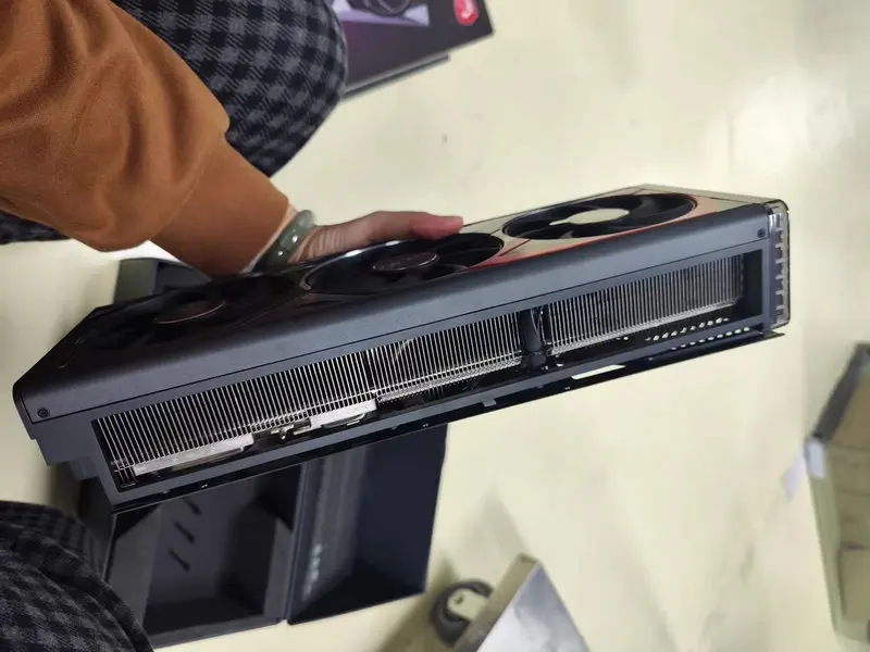 Original Radiator Cooler for ASUS RTX4090 Republic of Gamers Graphics Card with Backplate