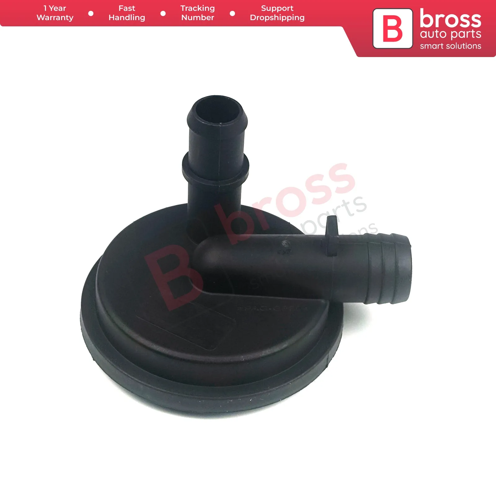 Bross Auto Parts BSP756 Breather Pressure Relief Valve 070129101A, 070 129 101, 39 111 71 929 for Transporter T5 Touareg MK1