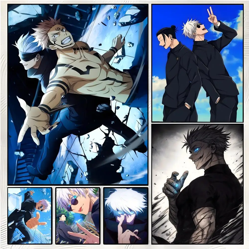 Anime Character J-Jujutsu Kaisen Satoru Gojo Poster Superior Home Space Pub Indoor Decorative Art & Home Decor