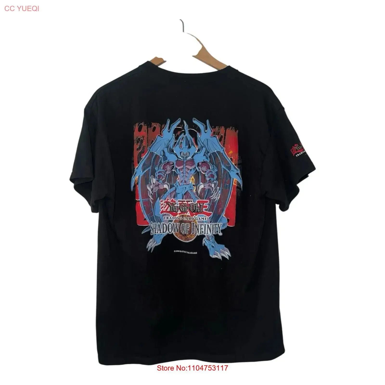 Vintage 90s Yugioh T Shirt Yu Gi Oh Original Anime Manga 1996 Print vintage Washed Unisex Stretched fashion Stylish Versatile