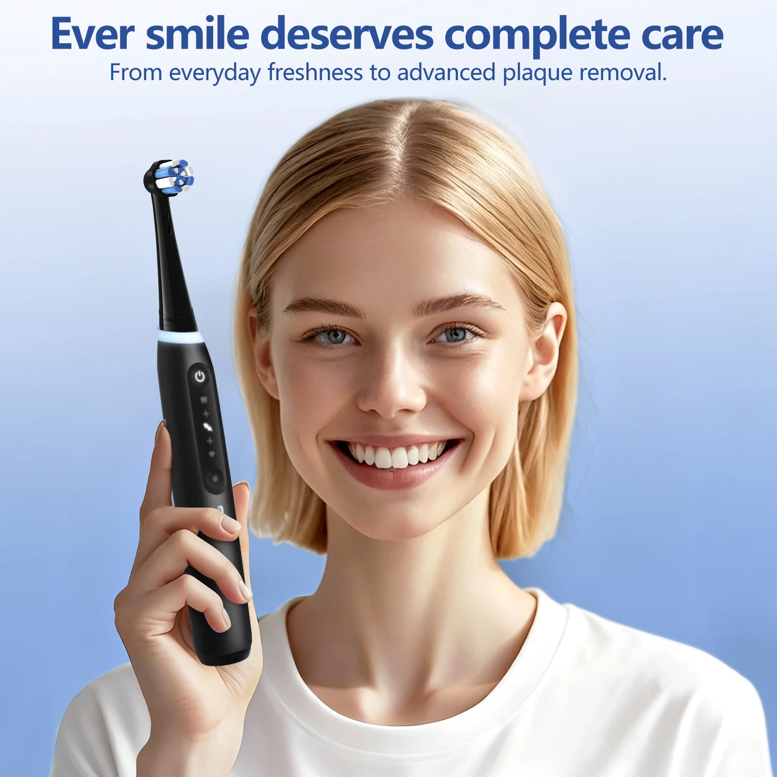 New 4/8PC Professional Toothbrush Replacement Heads, Compatible with Oral-B IO Series, Cost-Effective Pack. image 6