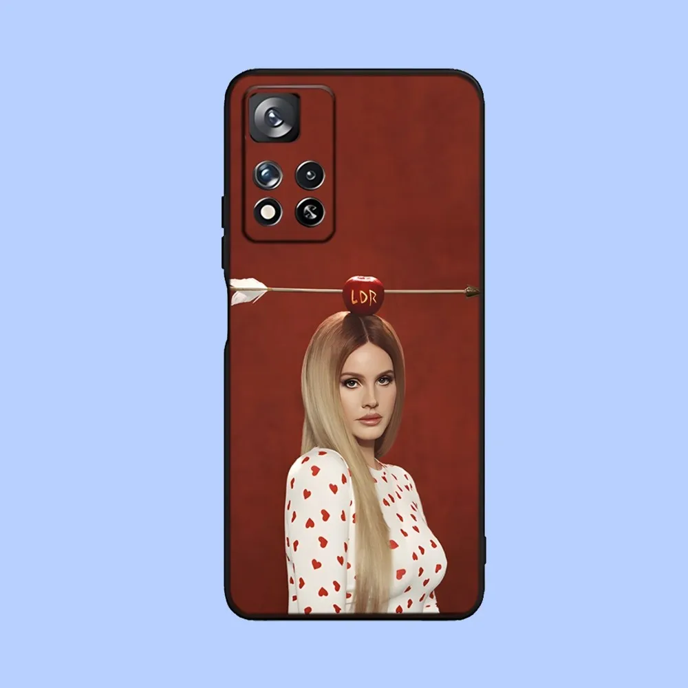 L-Lana Del Rey Singer Phone Case For Samsung Galaxy A13,A21s,A22,A31,A32,A52,A53,A71,A80,A91 Soft Black Cover