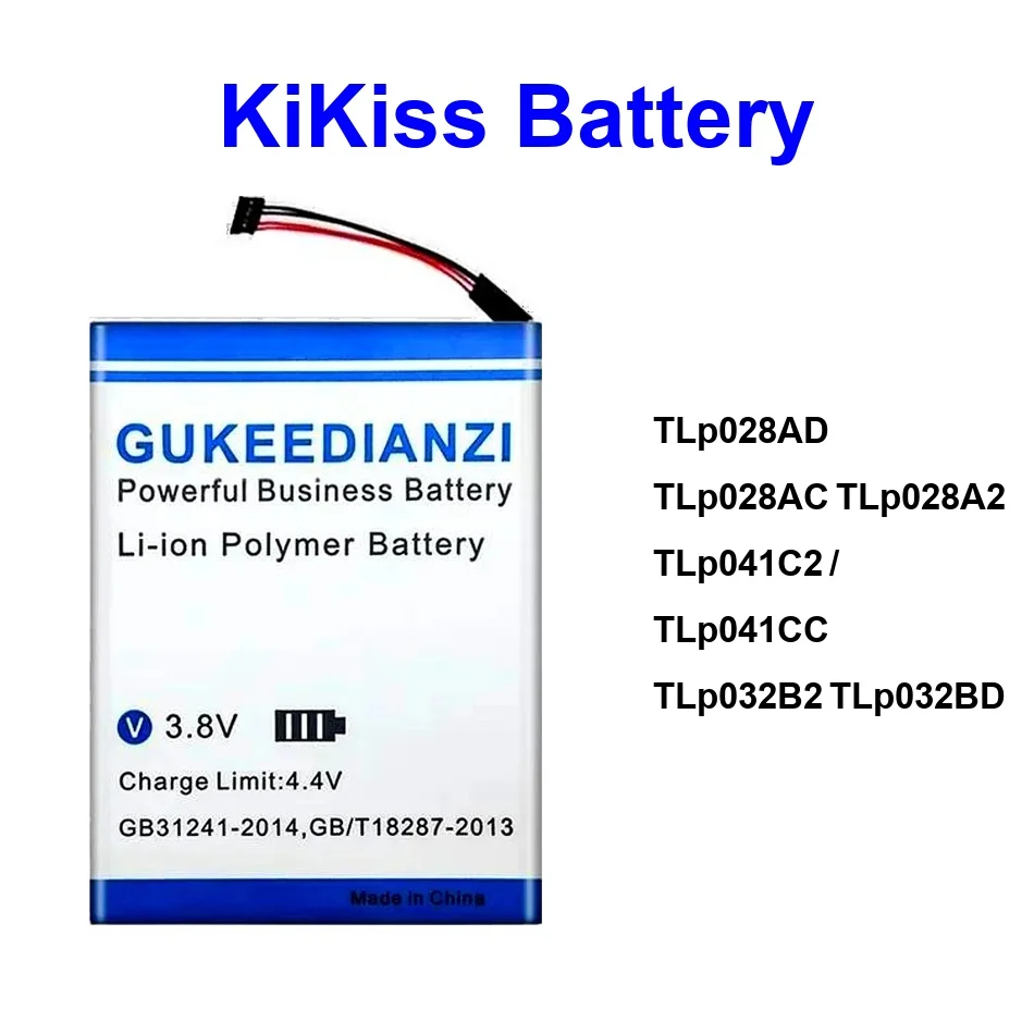 

Battery Tlp032b2 Tlp032bd Tlp028ad Tlp028ac Tlp028a2 Tlp041c2 / Tlp041cc For Alcatel One Touch Pop 7 8 Pixi 3 7.0 Lte 4G