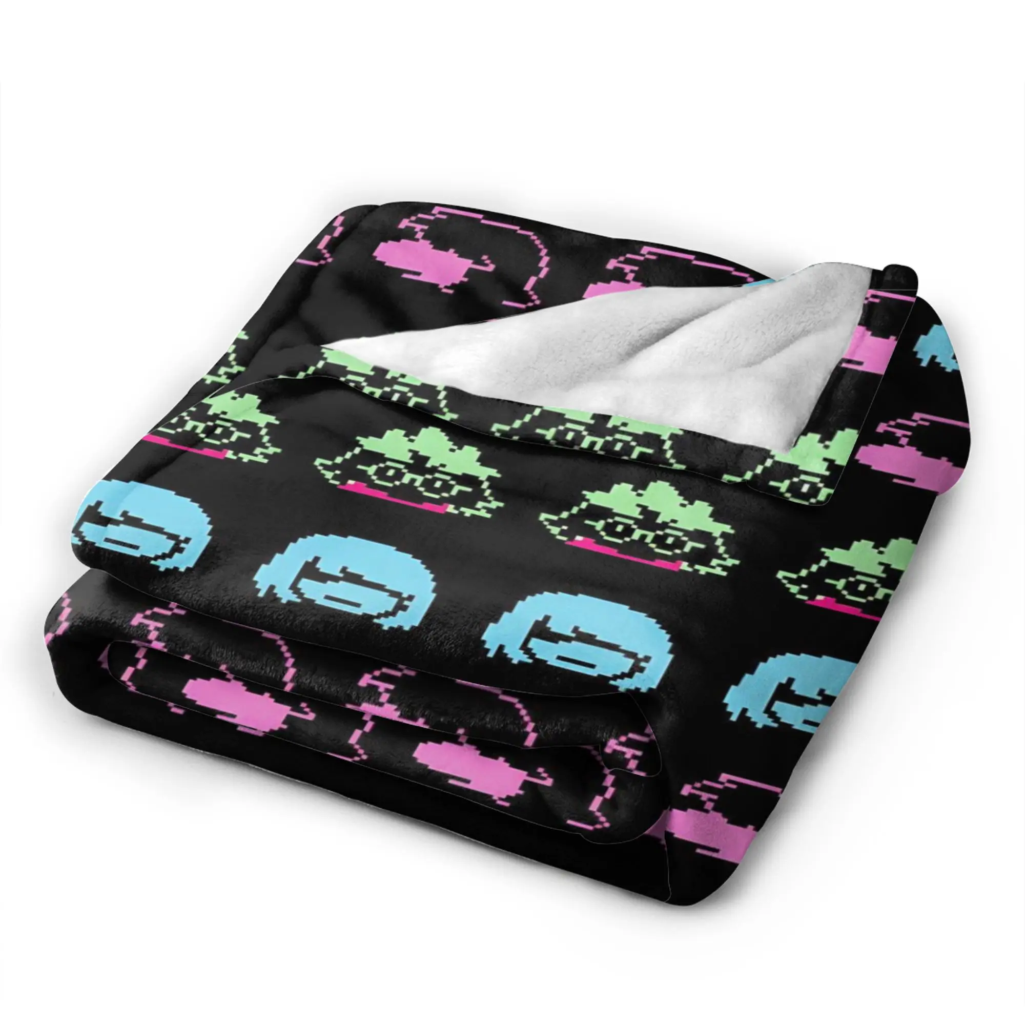 Deltarune Game Flannel Blanket Autumn  Soft Throw Blanket for Child Bedroom Novelty Bedspread Sofa Bed Cover