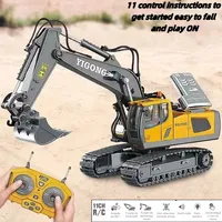 New Drift RC 4x4 Off Road Excavator Battery Powered Stunt Car Remote Control Boy Child Toy Crawler Auto Toys Radio For Kid Gift