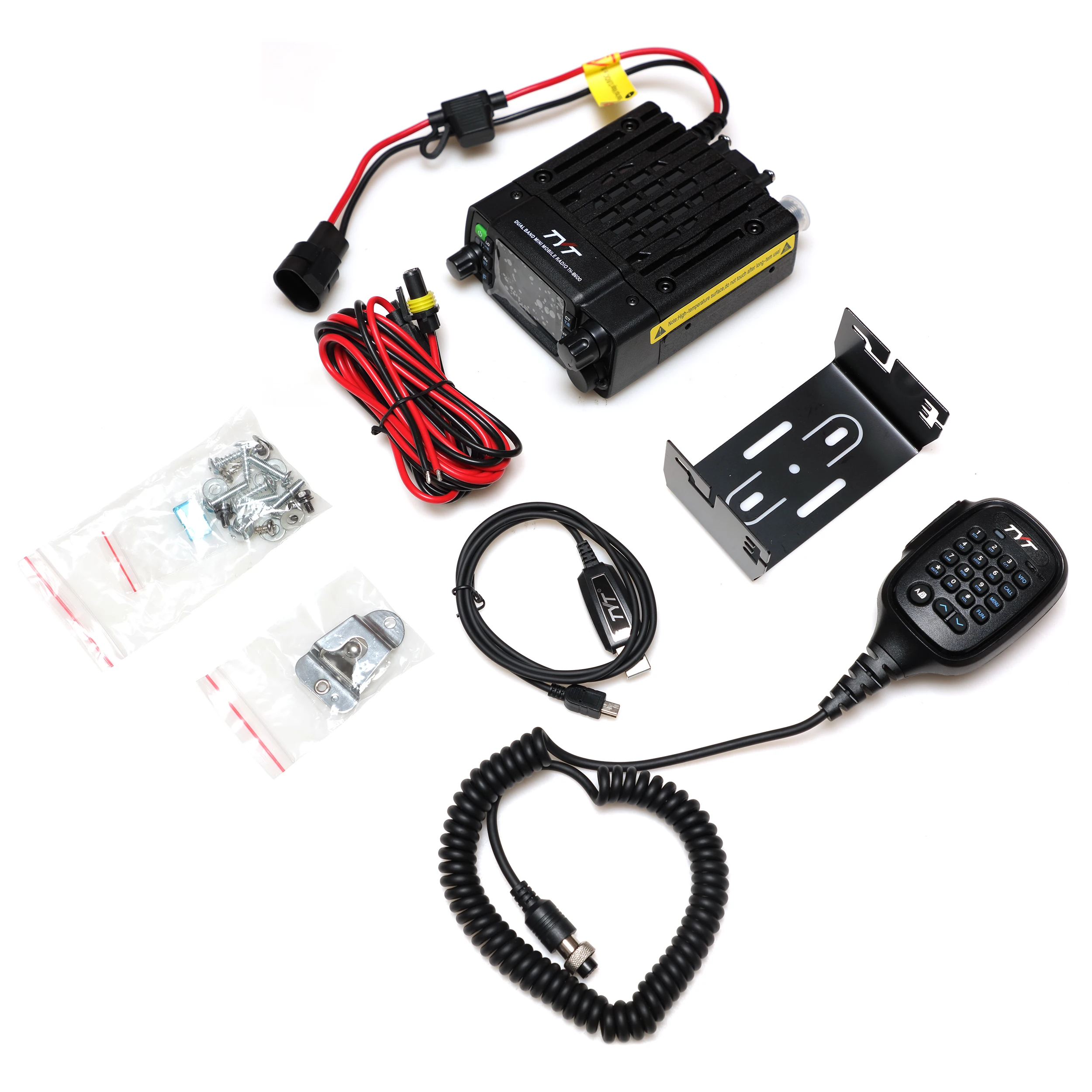 TYT TH-8600 IP67 Waterproof 25W mini mobile radio Dual Band 136-174/400-480MHz Ham Car Radio