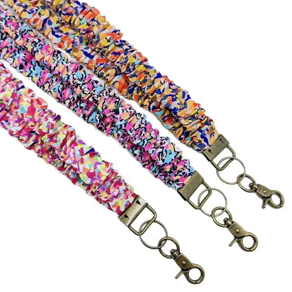 Retractable Reel for Cruise Cards Scrunchie Lanyard Set with Waterproof Id Card Holders Stretchy for Cards for Bungee