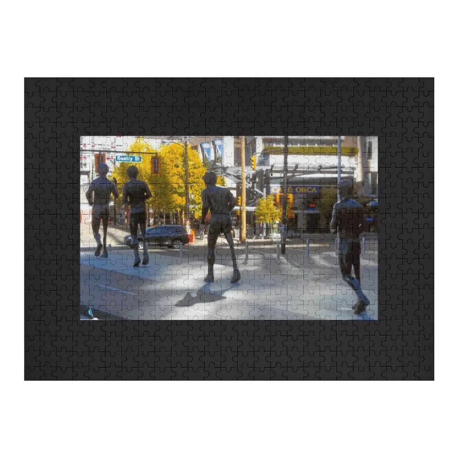 

Tribute To Terry Fox Jigsaw Puzzle Toys For Children Wood Animals Customizable Gift Puzzle