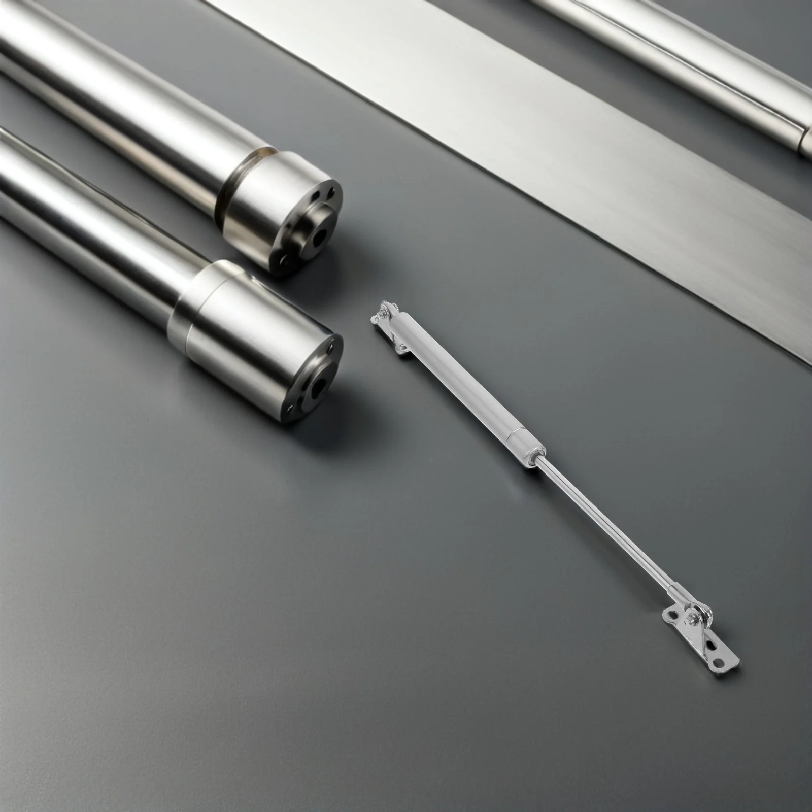 

Hydraulic Support Rods Hood Gas Lift Cylinder Struts Clamp Cabinet Stable Silent Cushioning Durable Quick for Kitchen