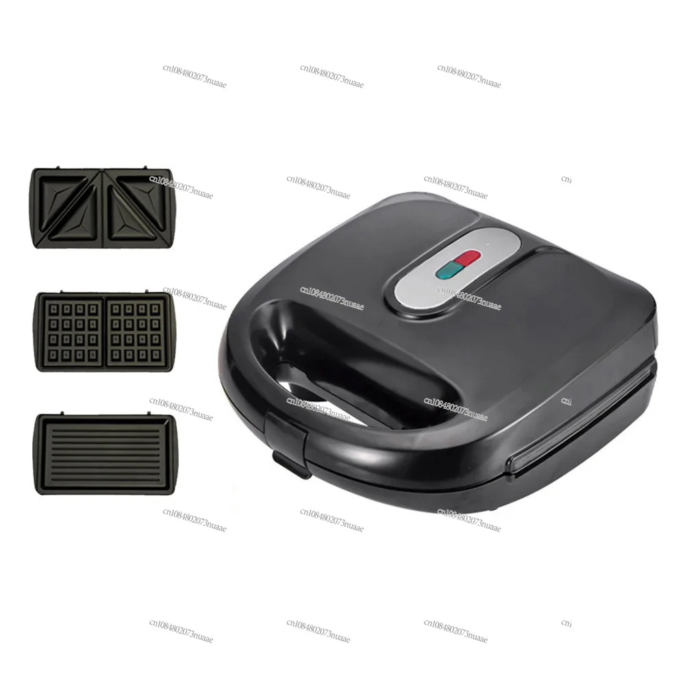 

Sandwich Maker 10 in 1 Removable Breakfast Maker, Cake Nut Donut Waffle Maker