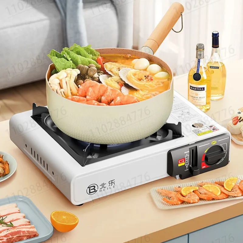 Réchaud à gaz portable d'extérieur pour la maison, cuisson, barbecue, camping