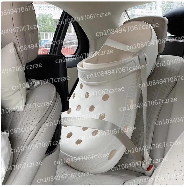 

Funny shooting video creative props slippers summer seaside toys large holes shoes kennel cat litter