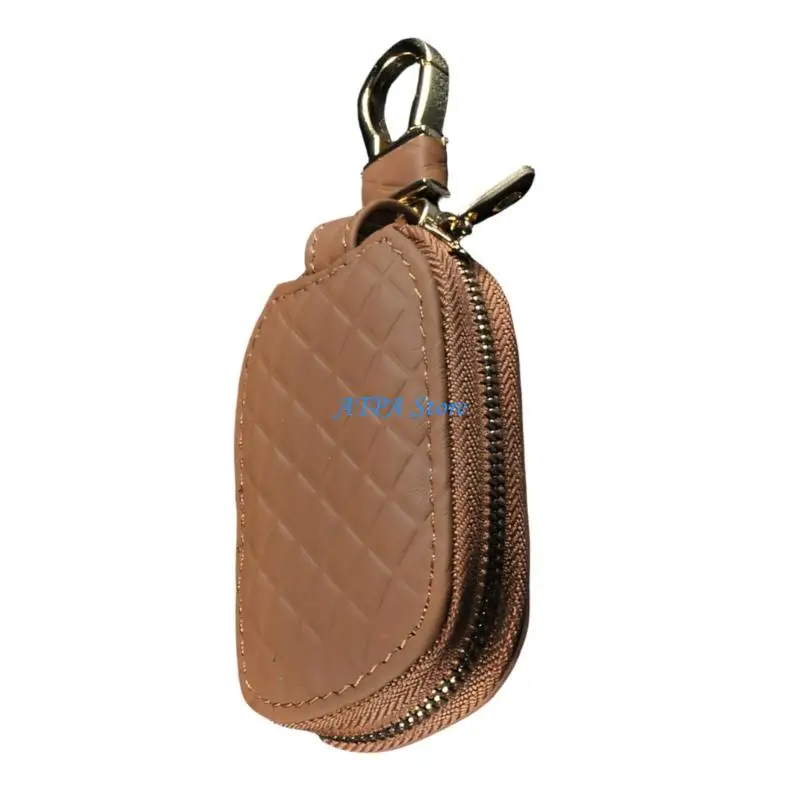 U13C Multifunctional Keychain Wallet For Car Make Of Soft PU Leather Prevents Scratches On Bag