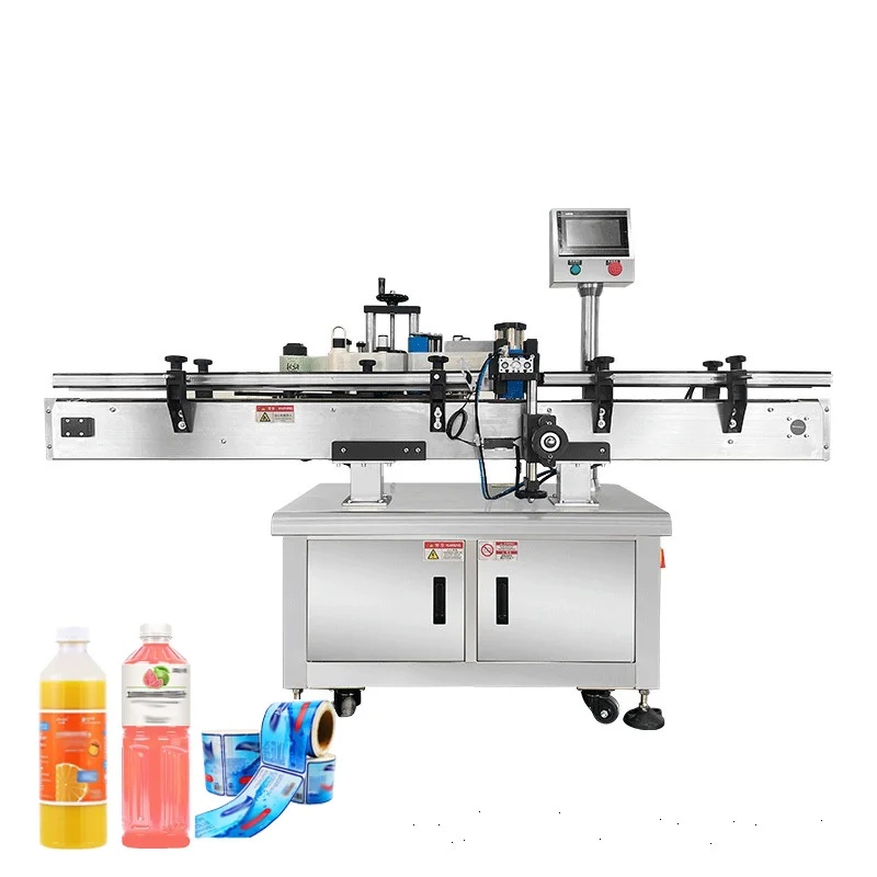 Compact Automatic Labeling Machine for Small Round Jars with Easy Installation