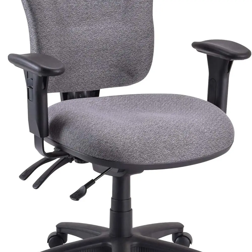 

Gray Ergonomic Task Chair with Accord Back Support