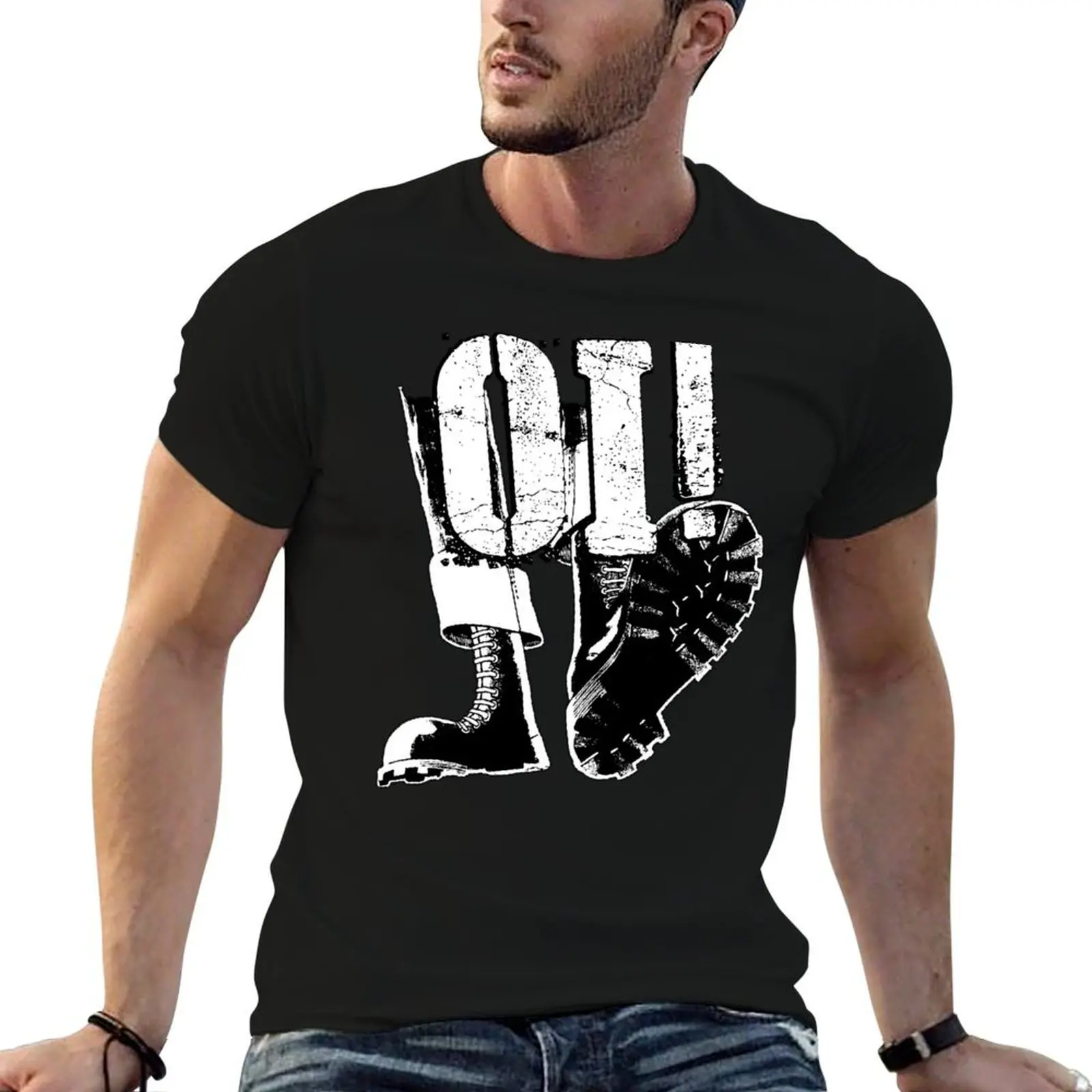 

OI! T-Shirt t shirt men 100% cotton luxury brand man t shirt summer T-Shirt