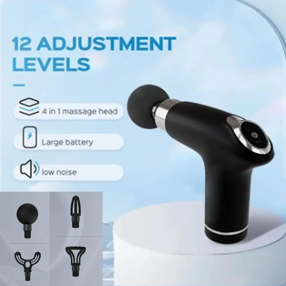 

Высокочастотный вибрационный массажер для талии: быстрое восстановление, многофункциональное применение, LED-дисплей, ультратихая работа, долговечность