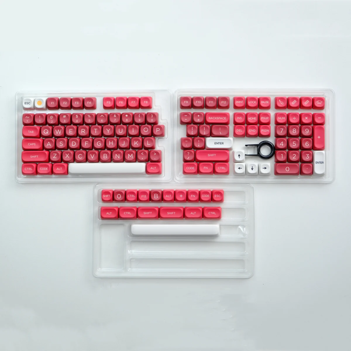 Imagem -03 - Teclado Mecânico Gaming Pbt Keycaps Moa Altura Dye Sub Clone Jamon Custom Faça Você Mesmo Cap Chave Clássico Gmk