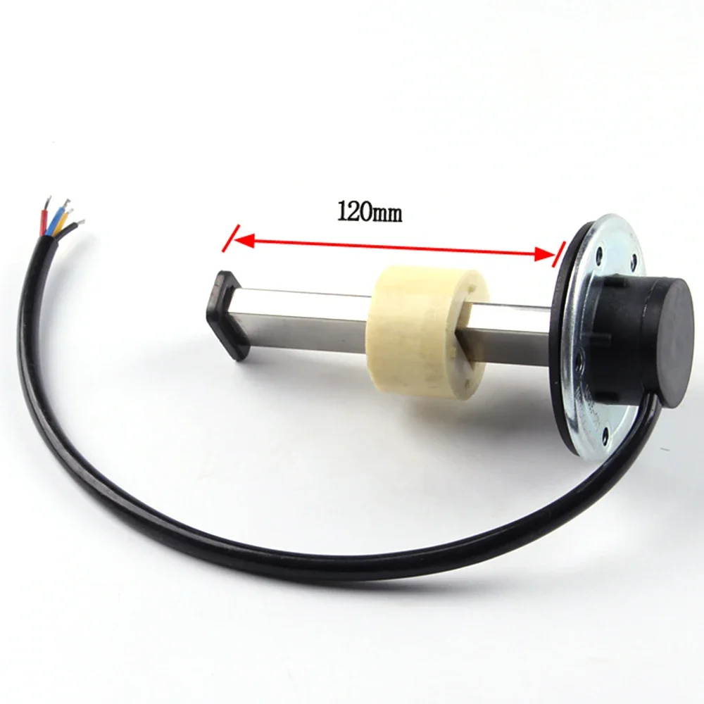 120mm Automobile Motorcycle Linear Quantity Fuel Level Sensor 106.7 To 6.7 Ohms Generator Gas Diesel Oil Float Tank Fuel Sensor