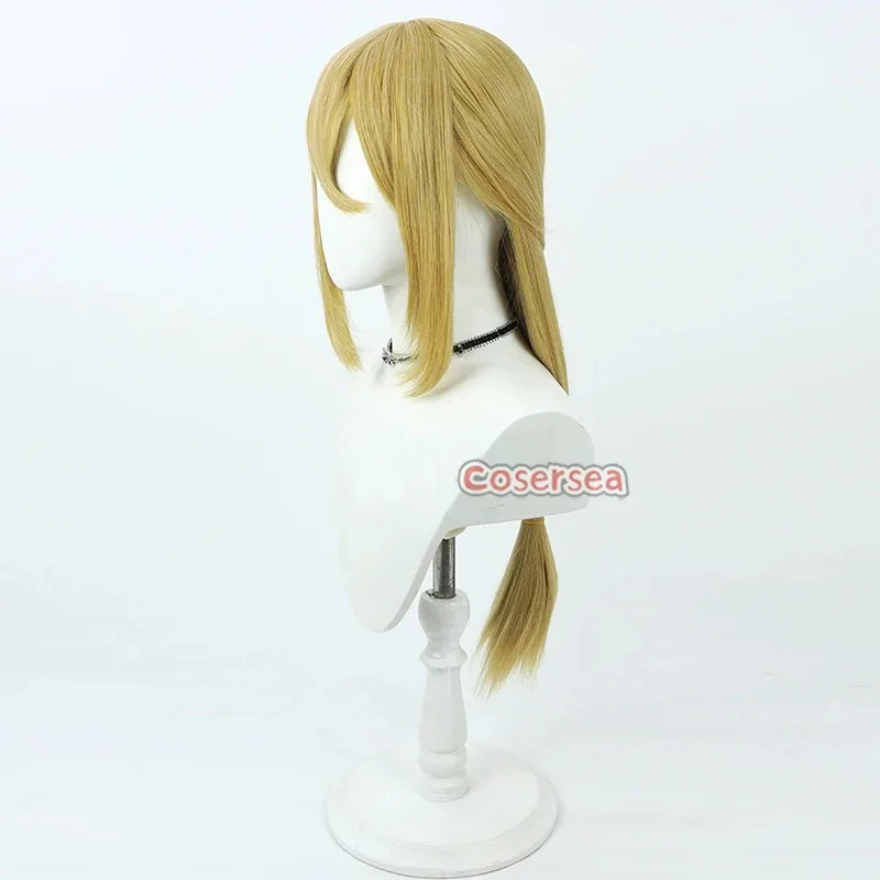 Cosersea Tennant تأثيري الباروكات عكس: 1999 Tennant 65 سنتيمتر طويل مستقيم مختلط الذهبي شعر مستعار أشقر الشعر الاصطناعية مقاومة للحرارة #3