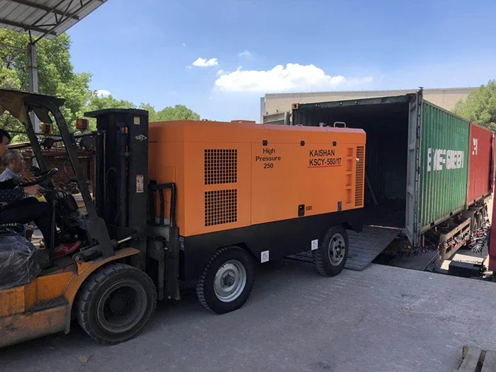STARS KSCY-425/10 Compressor 600 Cfm Air Compressor  Wheeled Air Compressor