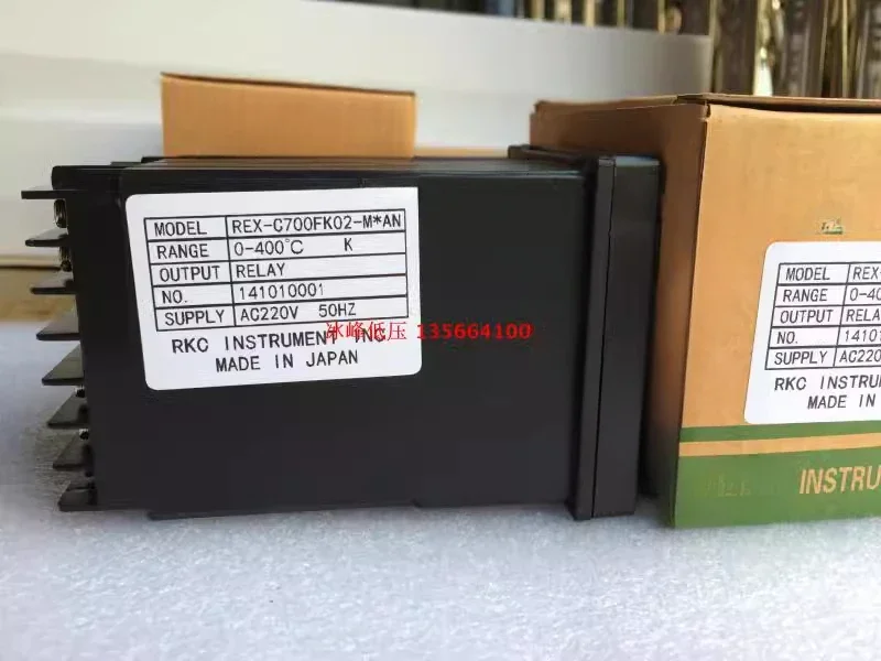 Japanese Physical and Chemical REX-C700 FK02-M * AN Intelligent Temperature Controller K-type Relay Output