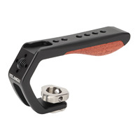 Camera Cage Top Handle Grip with Cold Shoe Mount 1/4 Threaded Interface for Yelangu LW-B01 Vlog Shooting Live Streaming