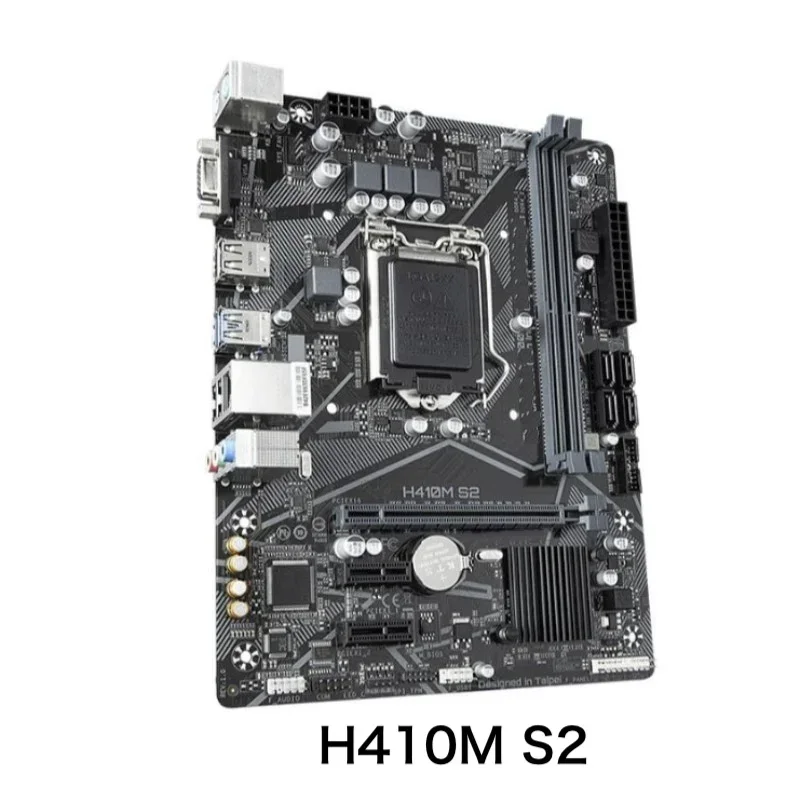 

For Gigabyte H410M S2 Desktop Motherboard LGA 1200 DDR4 Mainboard 100% Tested OK Fully Work Free Shipping