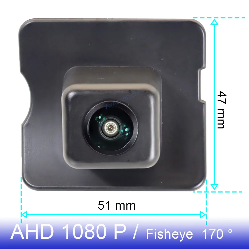 

1080P FishEye Vehicle Rear View Camera For Mercedes Benz E Class W211 W212 ML M W164 ML350 ML330 ML63 Trunk Hole HD Night Vision