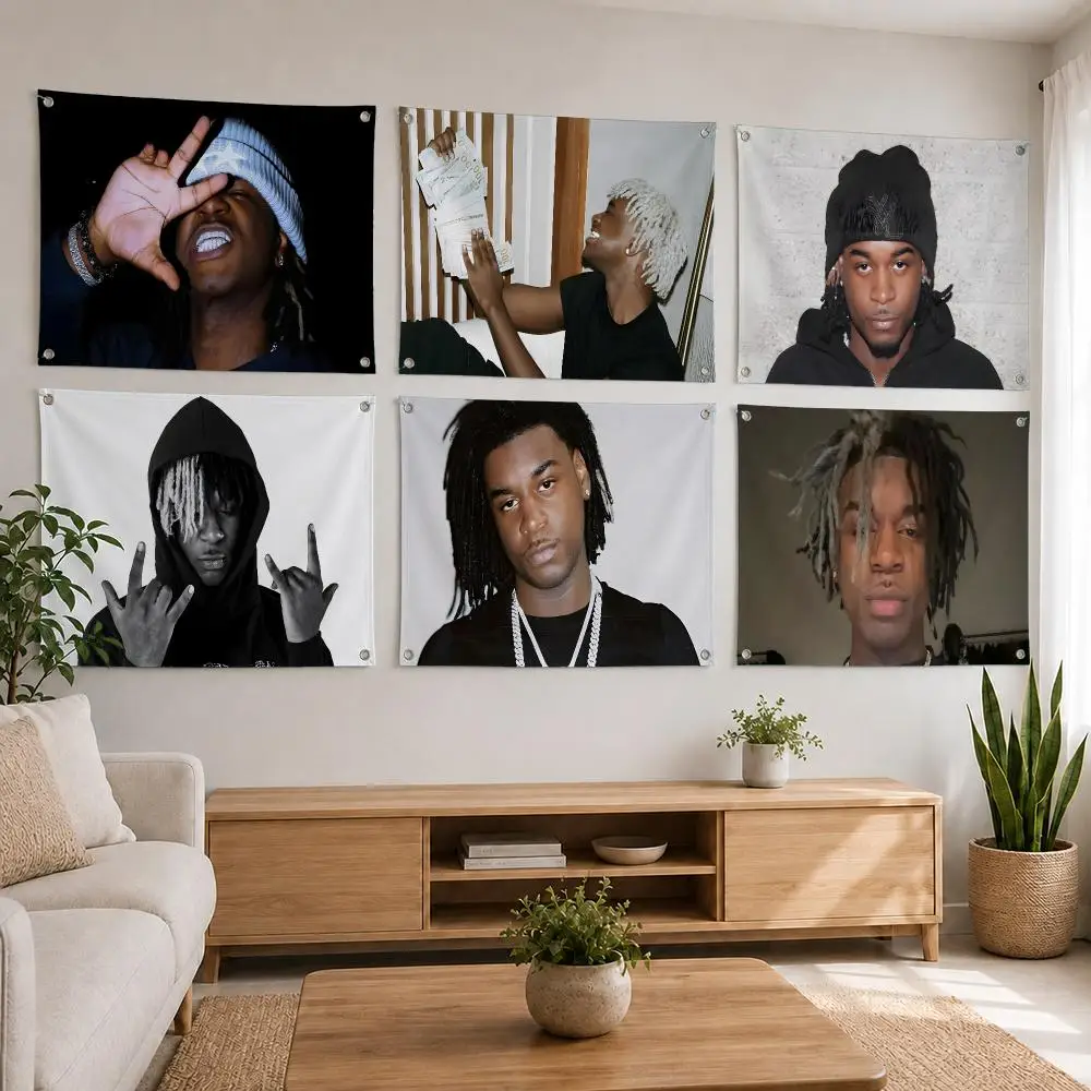 Rapper Ken C-Carson Flags Flag Soft Skin-friendly Durable Tapestry Outdoor Party Home Living Room Bedroom Decoration
