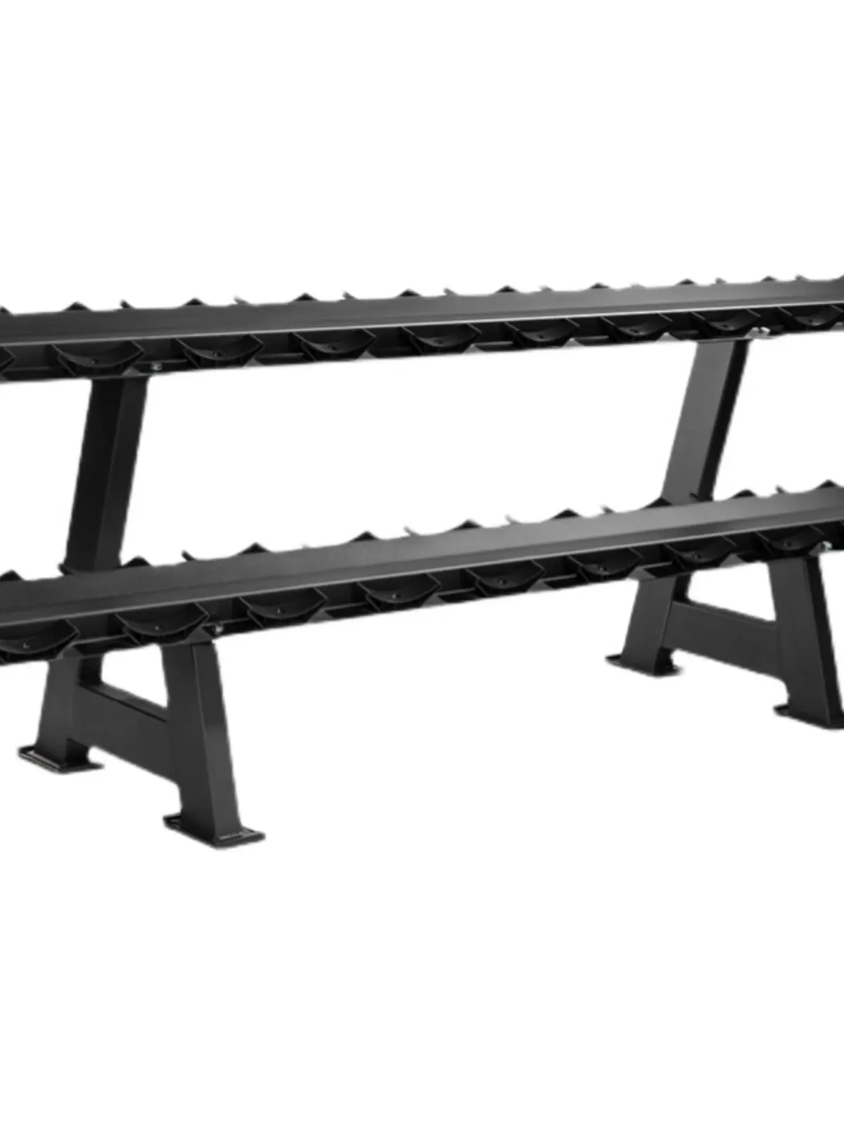 LH dumbbell storage rack household double-layer gym vertical professional commercial equipment