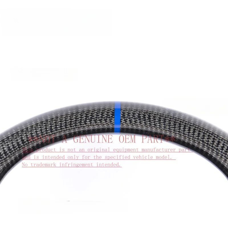 For Dodge Steering Wheel Horn Cover 15-23 Challenger Hellcat Carbon Fiber Horn Shell Decorative Cover