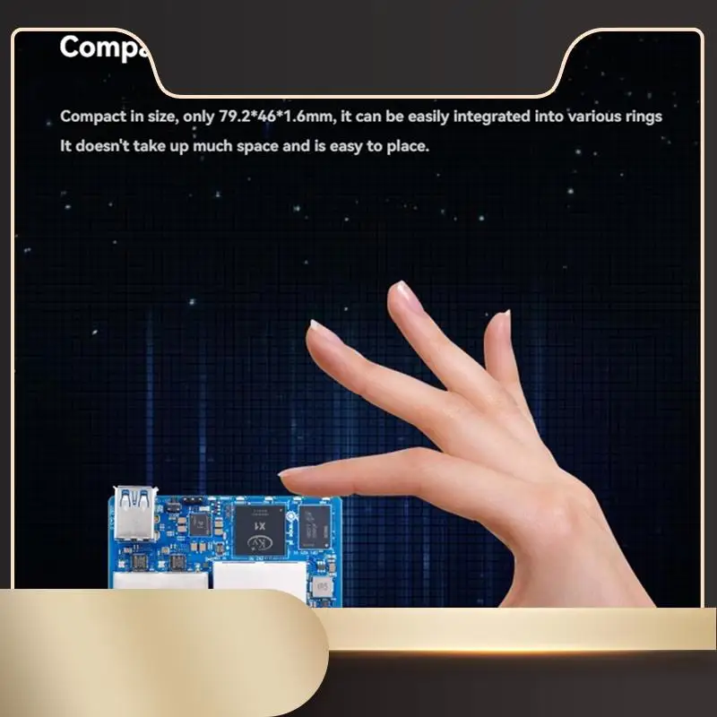 

For Orange Pi R2S Development Board 8GB EMMC 8-Core RISC-V AI 2 TOPS CPU 2-LAN Port Support Openwrt Ubuntu-N36R