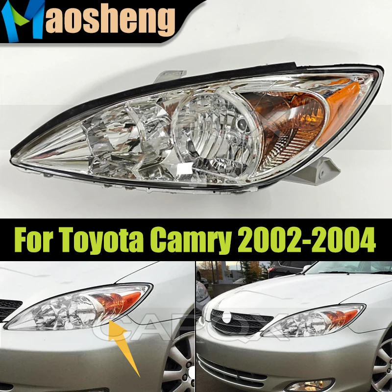 

USA Version Front Headlight Head Light For Toyota Camry 2002 2003 2004 Headlamp Driver Light