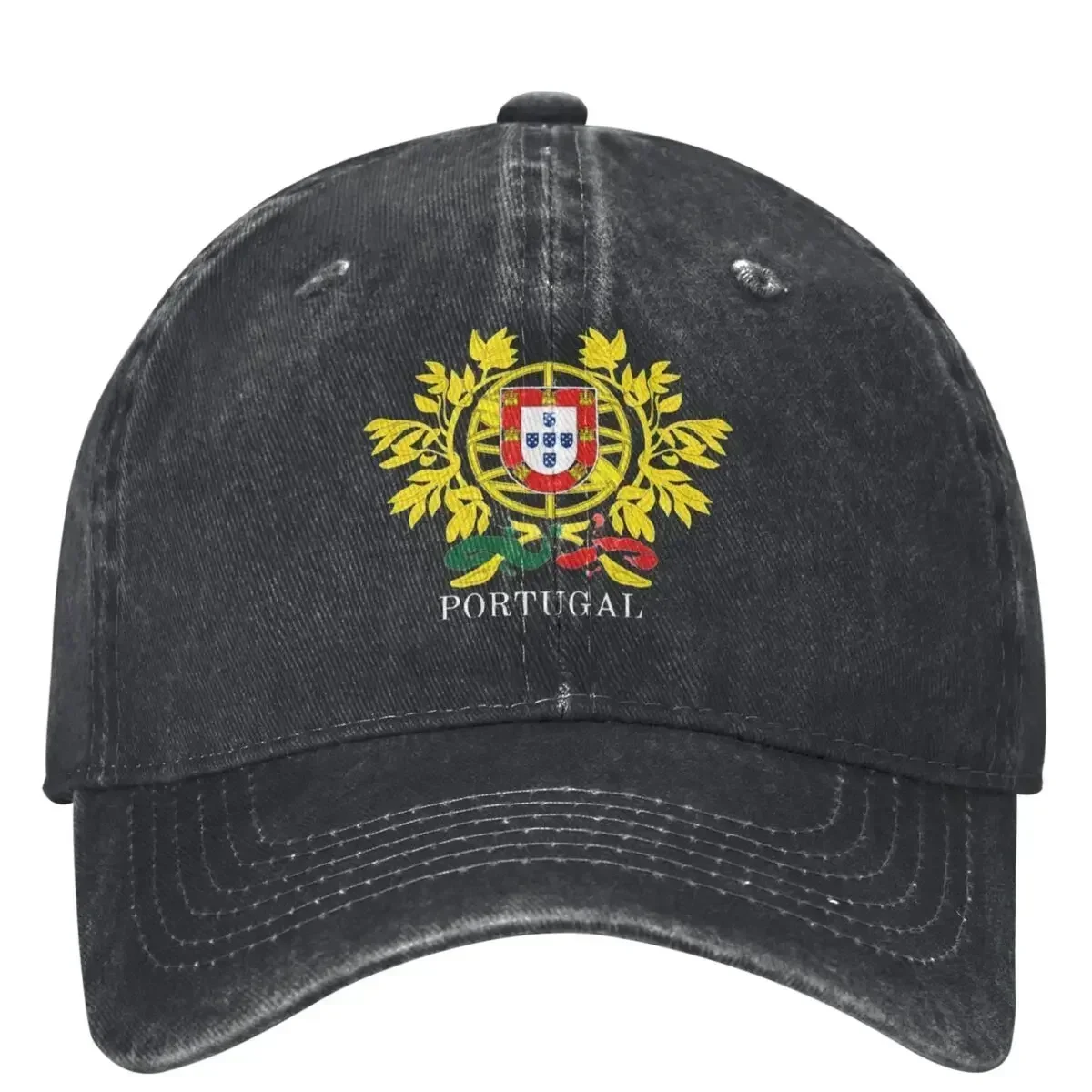 Portuguese Coat Of Arms Casual Baseball Cap Summer Portugal Flag Trucker Hat Hip Hop Hats Couple Women Baseball Caps
