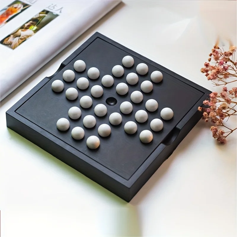 Single/multiplayer Strategic Checkers Board Game, Puzzle Board Game Toys, Intelligent Board Game For Indoor Home