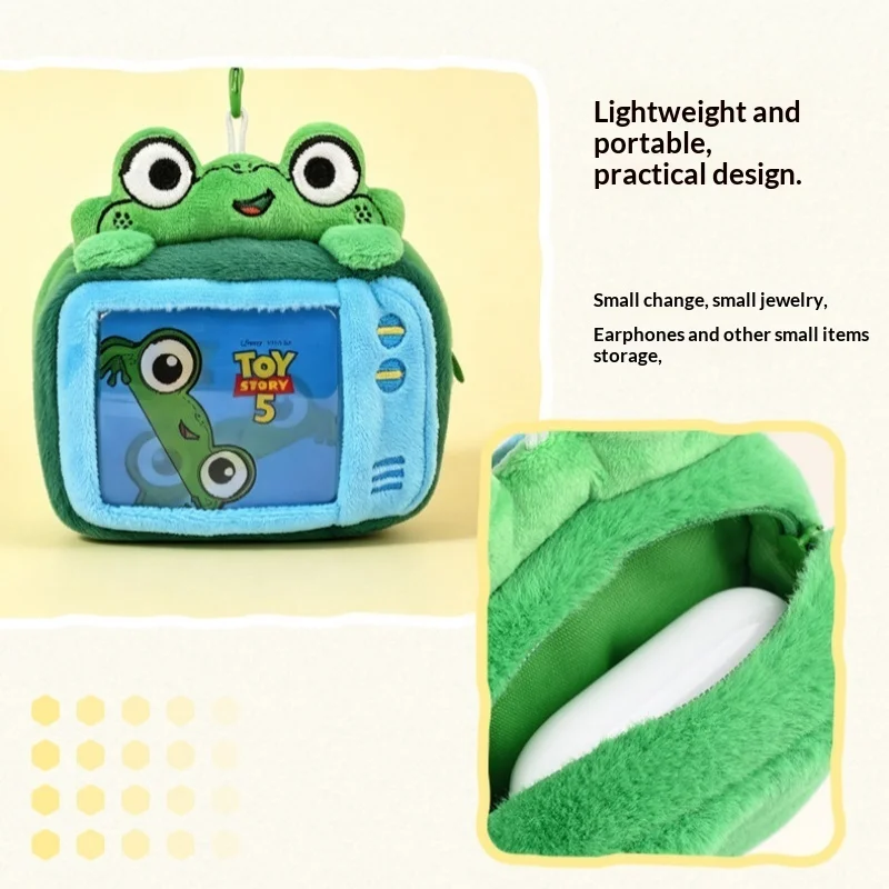 

New Arrive Potdemiel Plush Pouch Toy Story Honey Pot Fluffy Fuzzy Zipper Earphone Storage Coin Purse Key Pendant Bag For Women